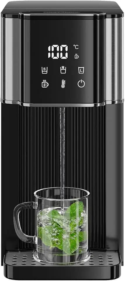 ProfiCook® Heißwasserspender | 100°C in 3 Sek. | 7 Temperaturstufen | Babynahrung geeignet | 40-100 °C | Teekocher mit Temperatureinstellung | 3L Tank | Quick Select | Sensor Touch | PC-HWS 1320