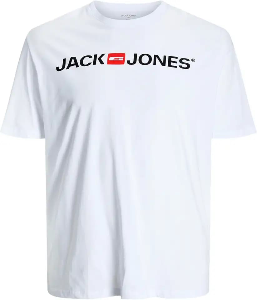 JACK & JONES Male T-Shirt Plus Size Logo T-Shirt