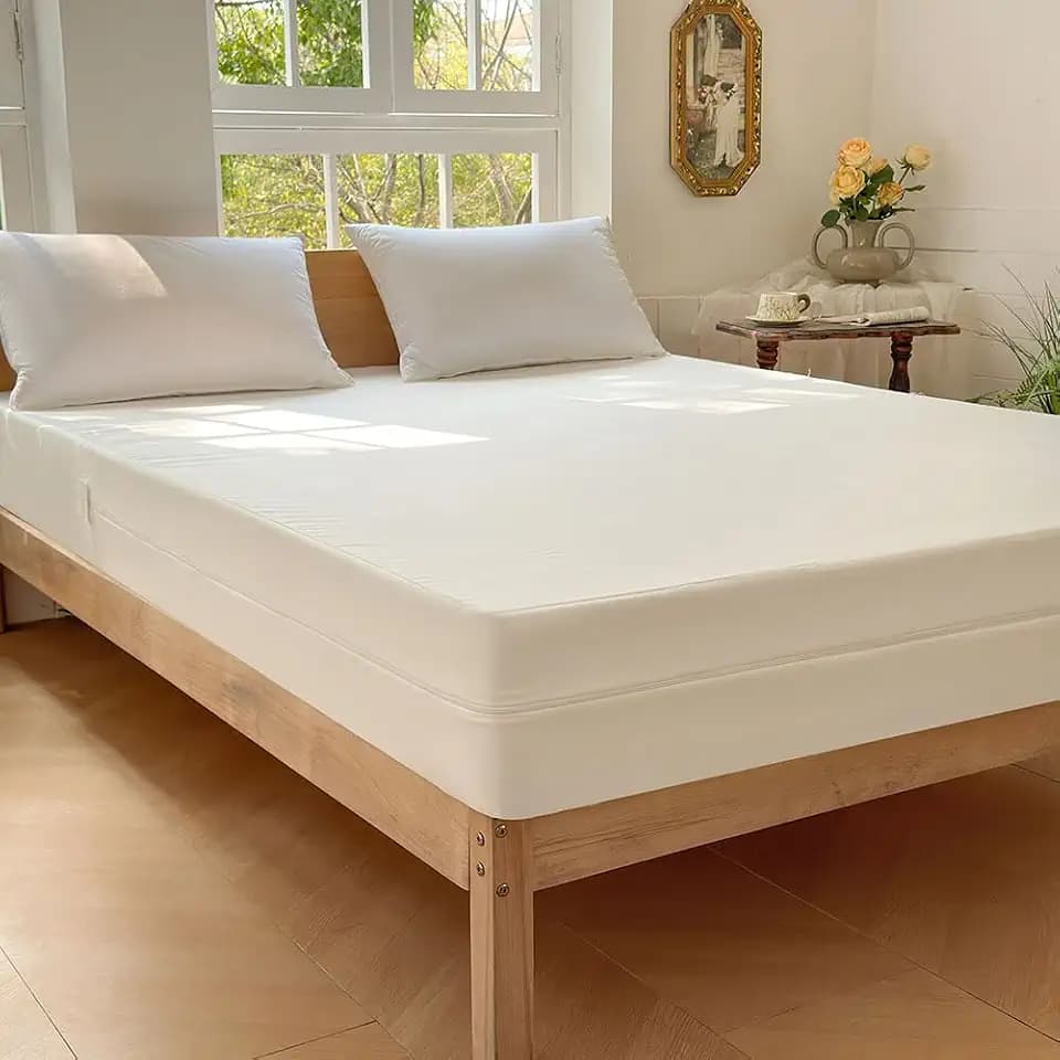Milbenbezug Matratze 160x200x20 cm, Allergiker Matratzenbezug