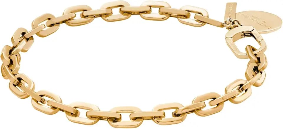 LIEBESKIND BERLIN Basic Damen Armband – Edelstahl-Armband in Silber, Gold, Roségold & Schwarz – cool, modern & alltagstauglich