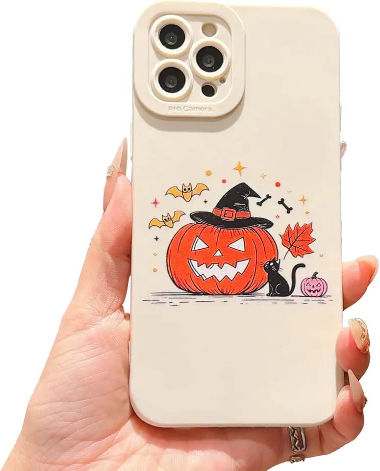 Pumpkin Halloween Phone Case for iPhone 15 Pro Max, TPU