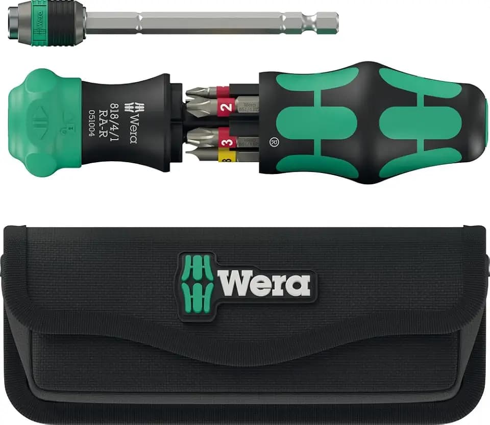 Wera 05051515001 Kraftform Kompakt 25 RA-R mit Tasche, 6-teilig