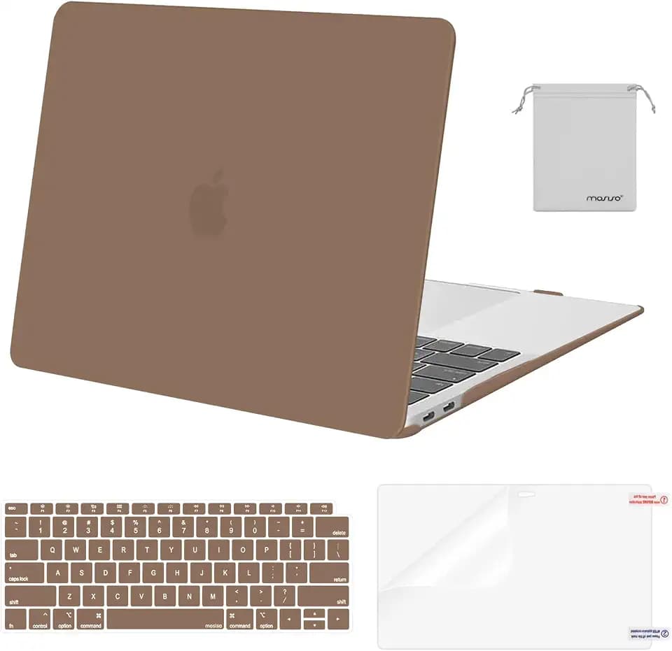 MOSISO Compatible with MacBook Air 13 inch Case M1 2021 2020 2019 2018