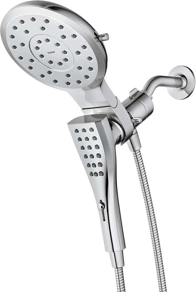 Moen Verso Chrome Rain Showerhead & Handshower Combo, 220C2