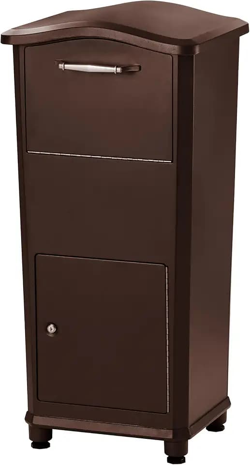 Architectural Mailboxes Elephantrunk Package Drop Box, Rubbed Bronze, XL