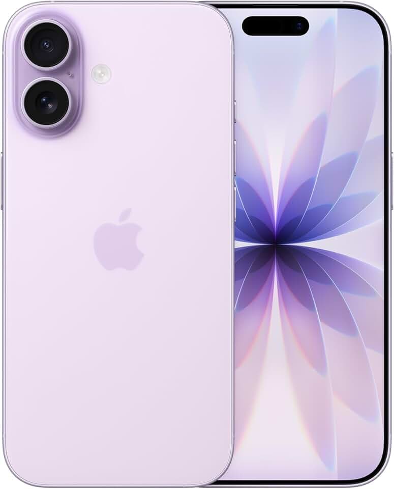 Apple iPhone 17 256 GB: 6,3" Display mit ProMotion, A19 Chip, Center Stage Frontkamera für Smarte Gruppenselfies, Verbesserte Kratzfestigkeit, Batterie für den ganzen Tag; Lavendel