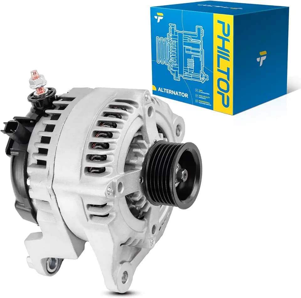 PHILTOP 11299N New Alternator Fit for 2011-2012 Ram 1500 V8 5.7L, 2009-2010 Dodge Ram 1500 V8 5.7L, 2011-2018 Ram 2500 V8 5.7L, 160Amp High Output Replace 11299N 11756 56028697AL