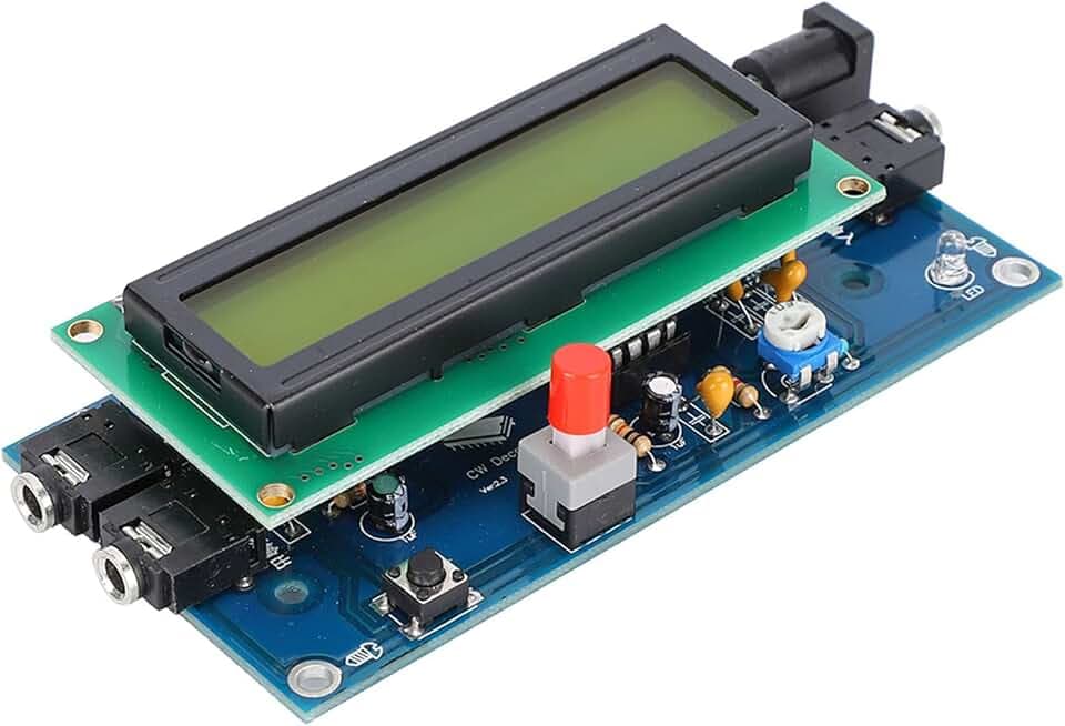 Ham Radio CW Decoder, High Performance Portable Morse Code Reader Translator Interpreter for Outdoor Use Radio Direction Finding As Shown in Picture