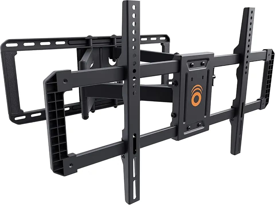 ECHOGEAR Full Motion Articulating TV Wall Mount Bracket for 42"-86" TVs - Easy to Install On 16", 18" or 24" Studs and Features Smooth Articulation, Swivel, Tilt - EGLF2