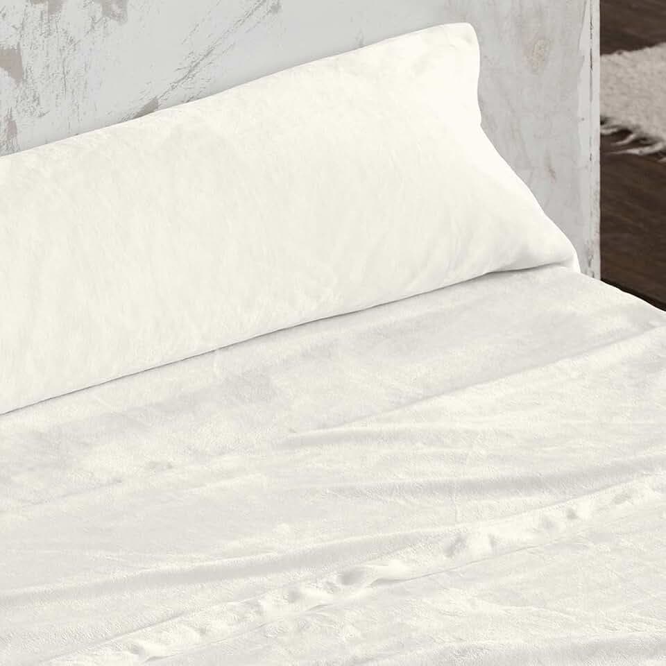 BURRITO BLANCO Satz Korallenblätter 3 Stück (arbeitsplatte, 1 Kopfkissenbezug Und Verstellbares Blatt) Für Bett Von 150x190 cm Bis 150x200 cm, Beige