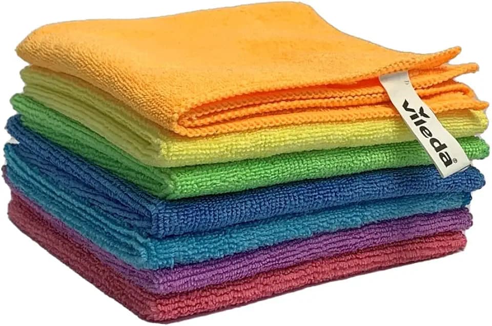 Vileda Mikrofasertücher Colors, Allzweck-Putztücher, 7er Pack