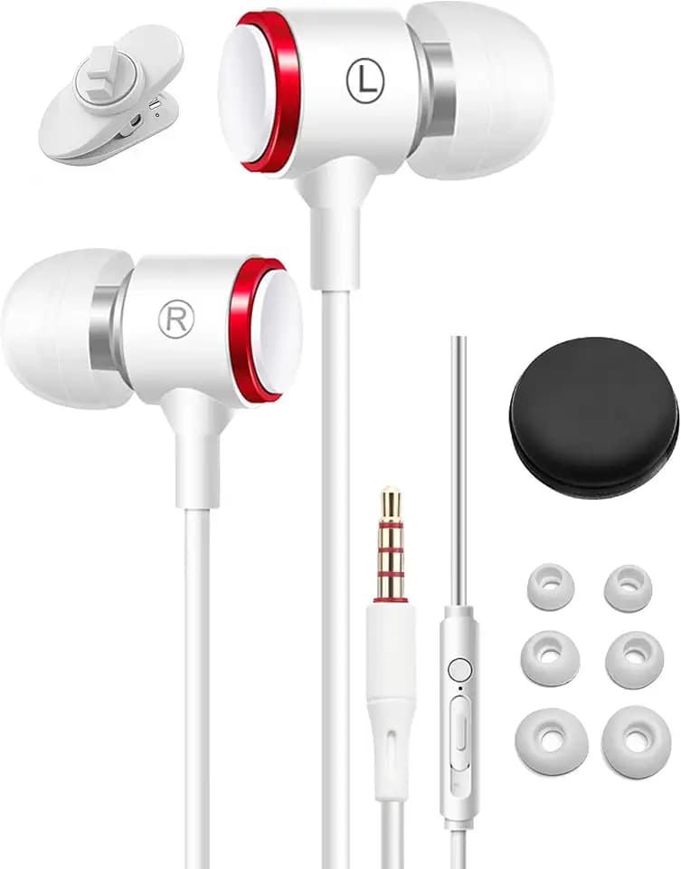 Wired Headphones 3.5mm Jack for MacBook Air/Chromebook