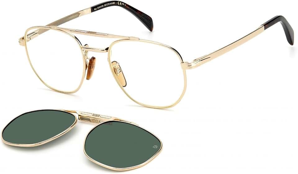 DAVID BECKHAM Brille DB 1082/G/CS Größe 52-20 mm Gold Havana polarisiert