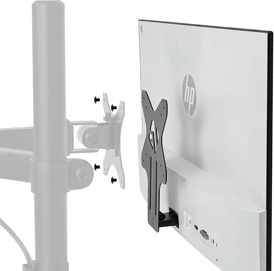 IFCASE Heavy‑Duty VESA Adapter for HP Monitors er/ES/f/fw Series (Black)