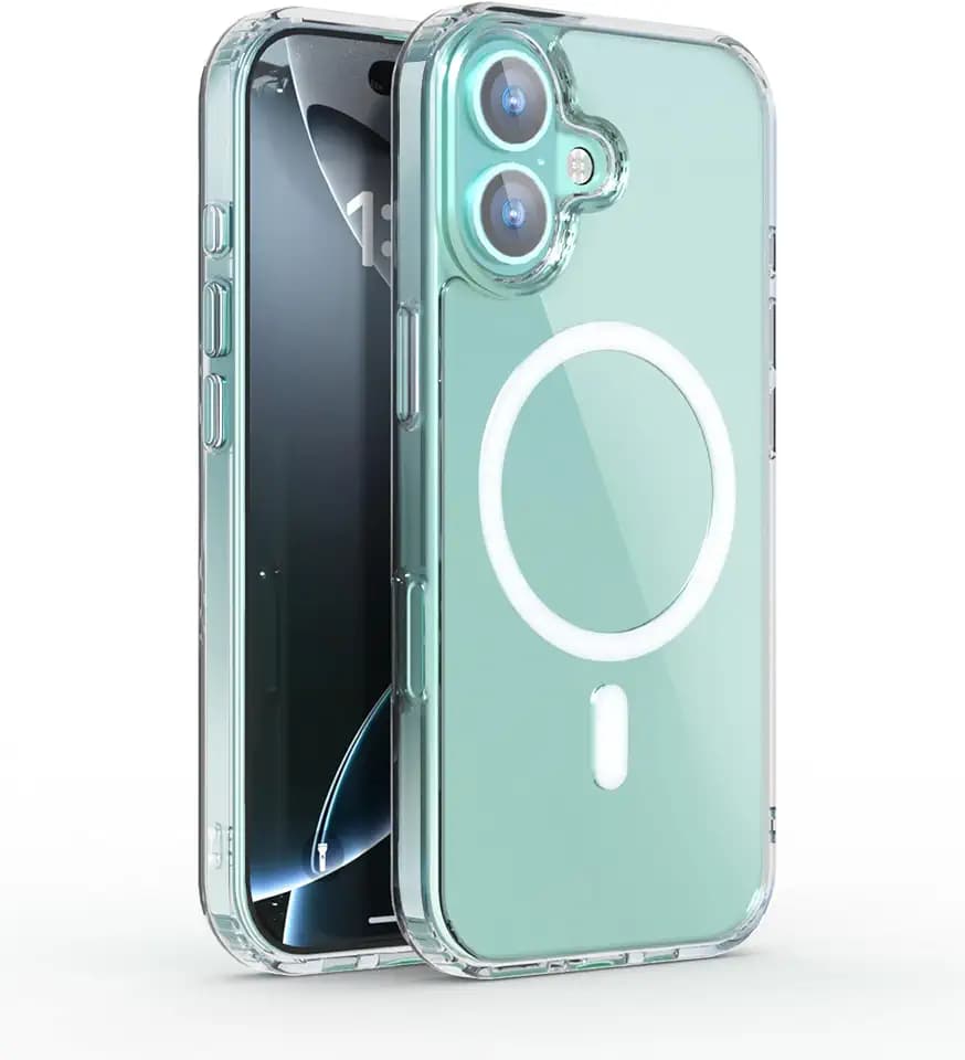 Classic Hybrid Clear Case for iPhone 17 | MagSafe Compatible | Military-Grade Protection