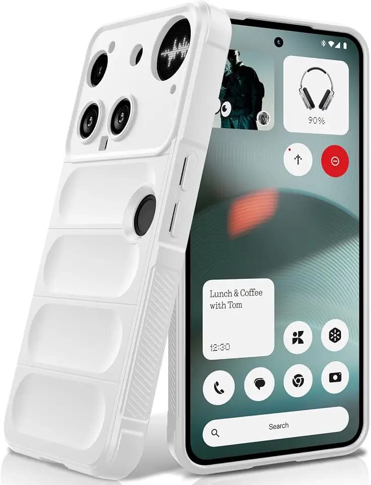 Silicone Case for Nothing Phone 3, White