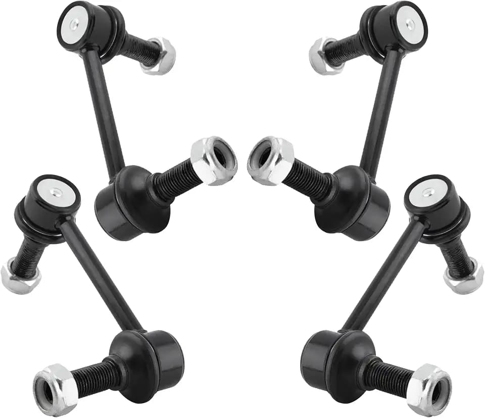 Sway Bar Link Front & Rear Sway Bar Links Compatible with Buick Rainier Chevy SSR Trailblazer GMC Envoy Isuzu Ascender Oldsmobile Bravada Saab 9-7X Stabilizer Sway Bar End Links
