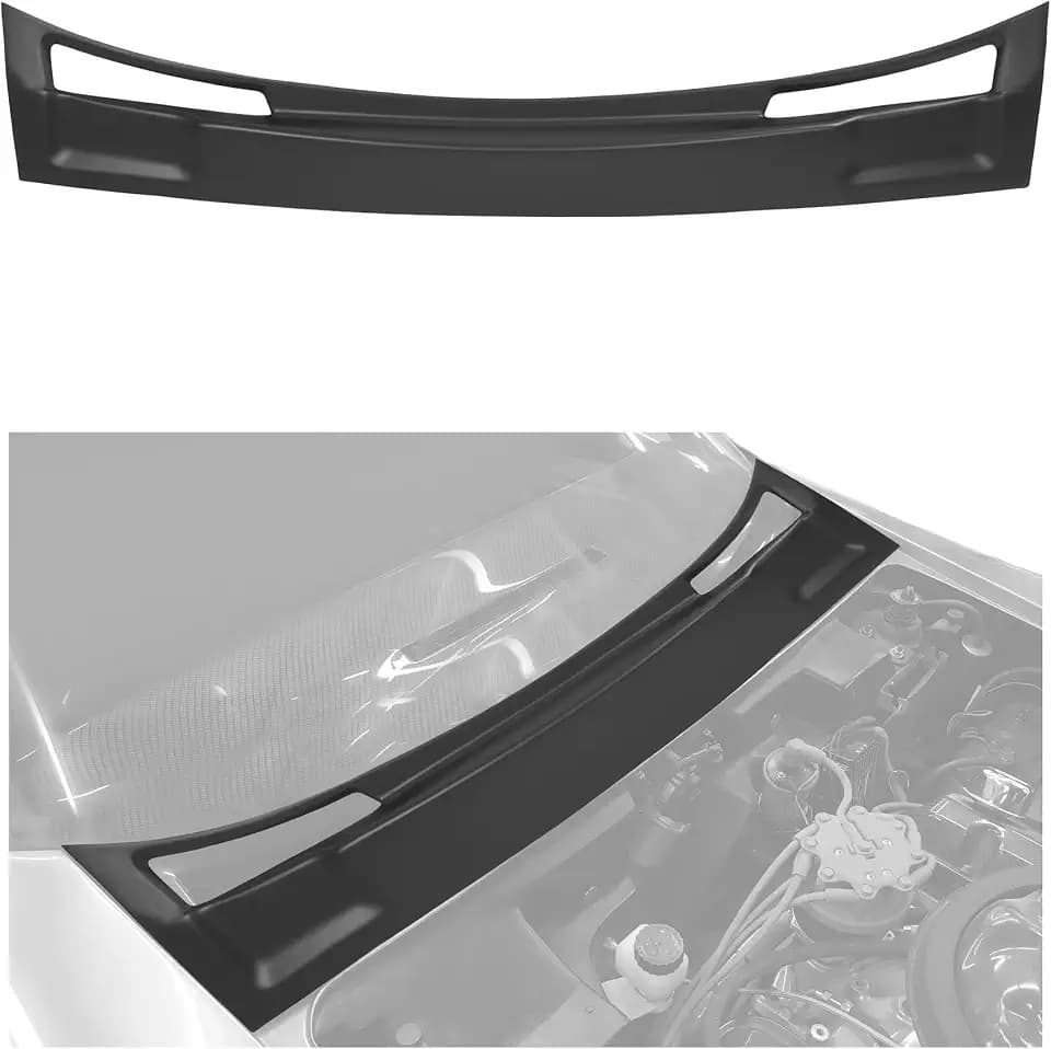 HECASA Windshield Wiper Cover Wiper Cowl Compatible with 73-82 Corvette C3