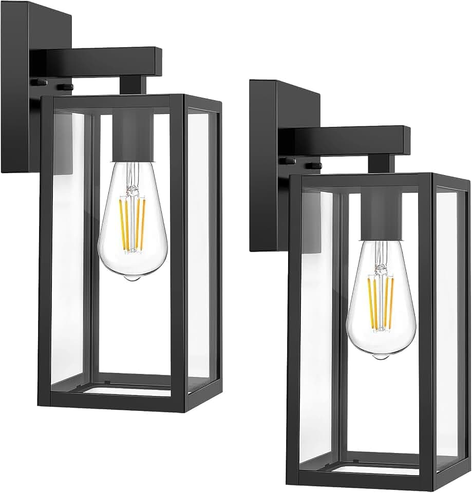 MAXvolador Outdoor Wall Light Fixtures, Exterior Waterproof Wall Lanterns