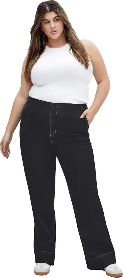 City Chic Women's Plus Size Mysteria Jean