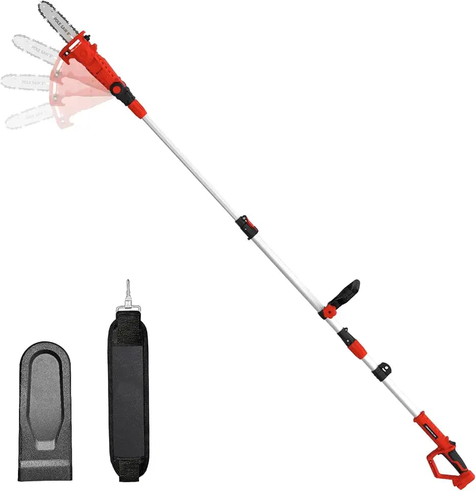 SHOHO Cordless Pole Saw Compatible with Milwaukee M18 Battery (Tool Only)