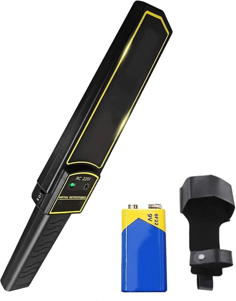 High-Sensitivity Metal Detector Wand, Portable Security Wand with Sound & Vibration Alerts for Airport, School, Event & Concert Security