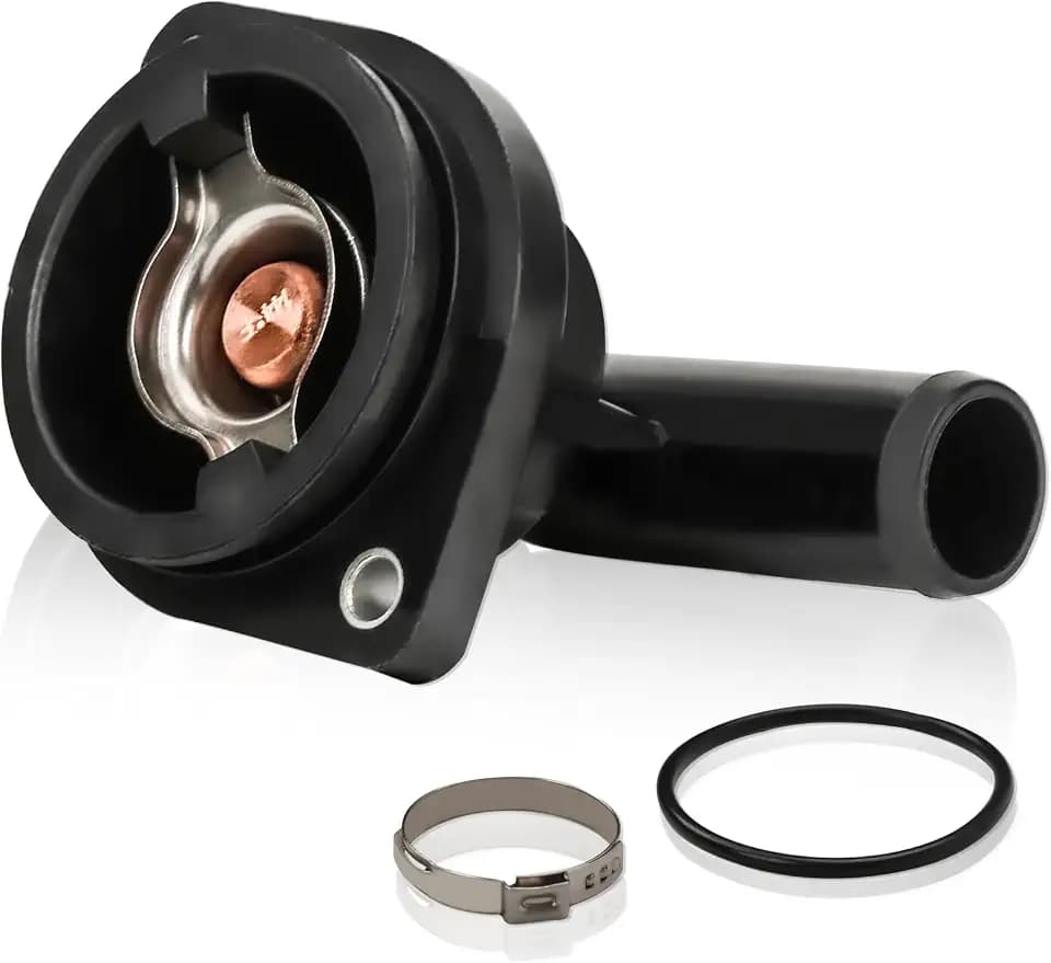 892864T06 Thermostat with Housing Kit 18-3633 18-3635 Compatible with Mercury Marine 65 75 80 90 100 115 150 HP Outboard Motors Replace for 8M0090819 892864A06