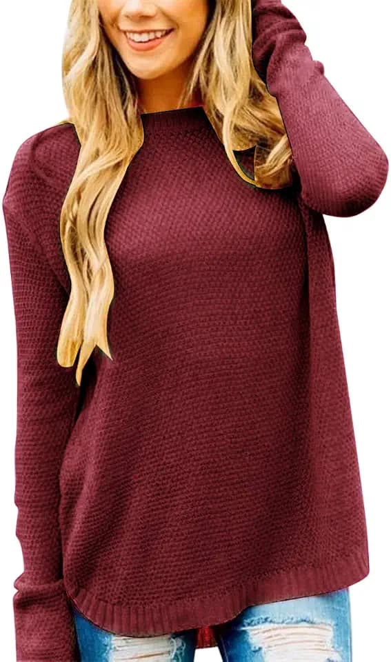 MEROKEETY Fall Sweaters for Women 2026 Trendy Dressy Casual