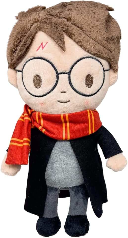 Rainbow Designs Harry Potter Plüsch - Meine ersten Sterne von Hogwarts - weicher kuscheliger Harry Potter Teddy mit Gryffindor Schal Teddy - Sanfter Nickerchenbegleiter ab Geburt geeignet