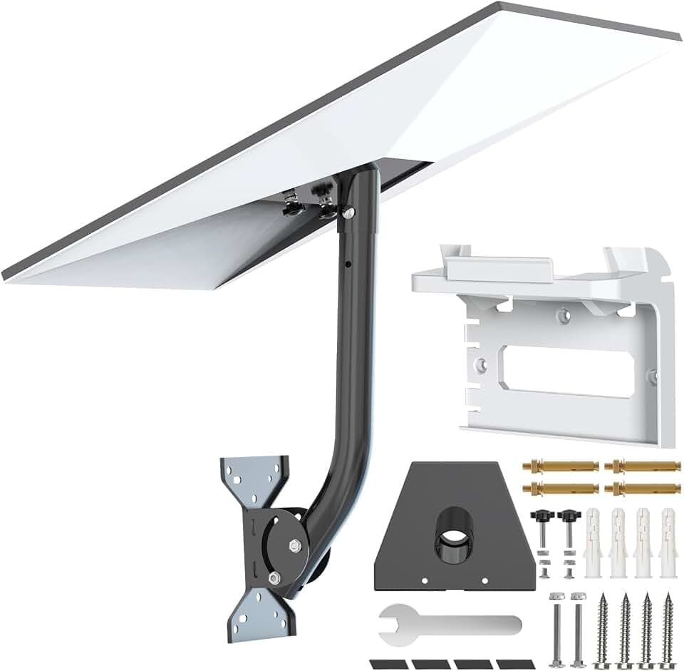 Starlink Mount for Standard 4/4X/Gen 3, with 2-in-1 Router Wall Mount