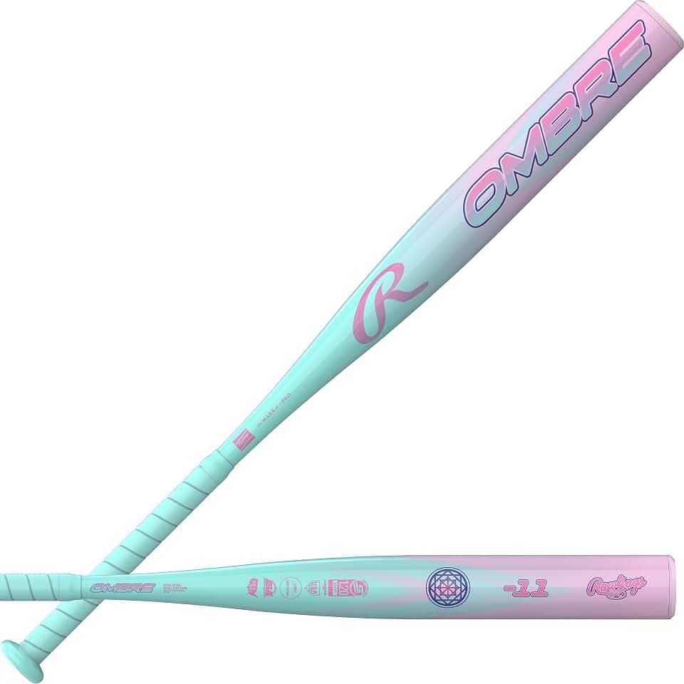 Rawlings| Ombre Fastpitch Softball Bat | -11 Drop | 1 Pc. Aluminum