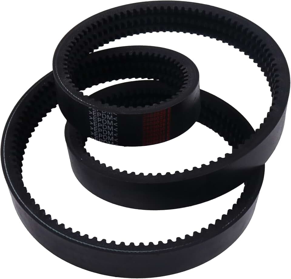 Drive Belt Compatible with Bobcat Skid Steer S130 S150 S160 S175 S185 S205 653 751 T140 T180 T190#6667322