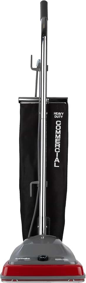 Sanitaire SC679K Tradition Upright Commercial Bagged Vacuum, Red