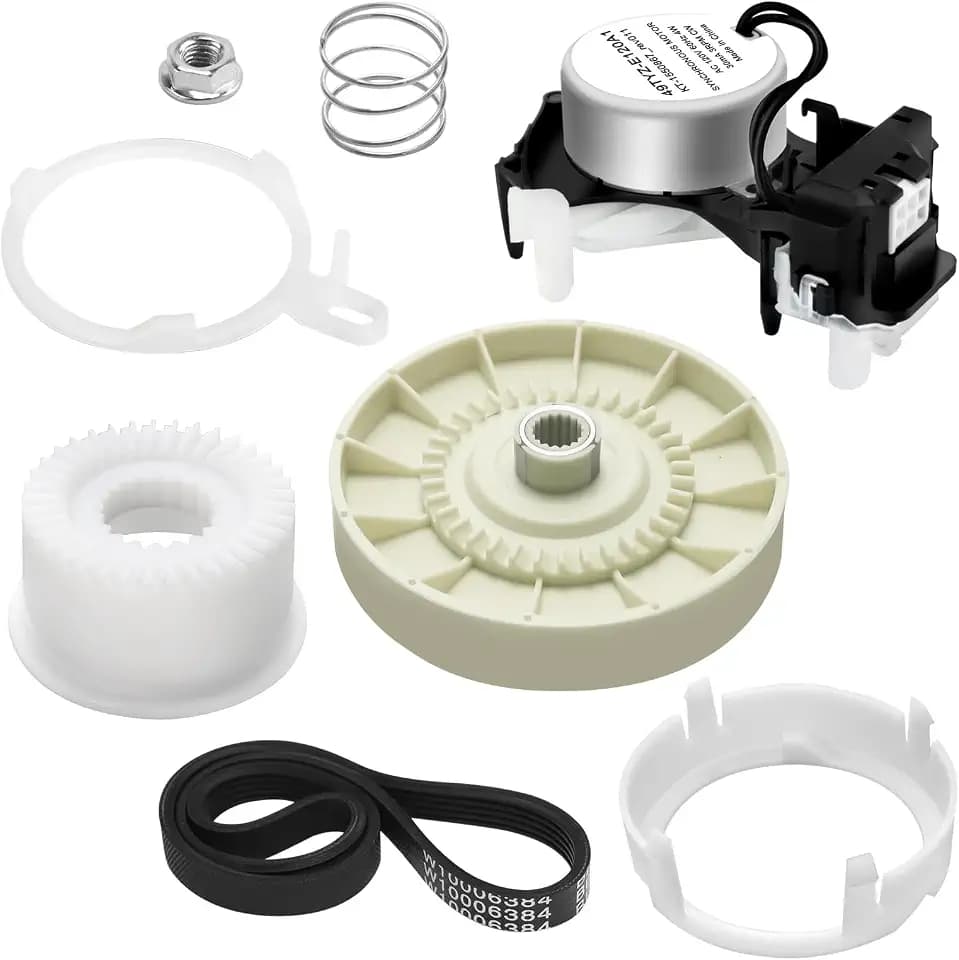 W10913953 W10597177 Washer Shift Actuator W10721967 Washer Pulley Clutch W10006384 Drive Belt by Blutoget -Fit for Whirlpool Kenmore Maytag Washing Machines -Replaces W10815026 49tyz-e120a1 W11481722