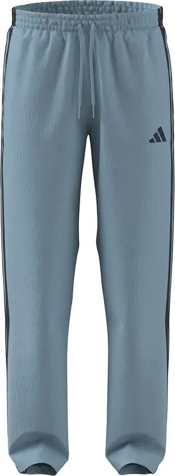 Adidas Herren Golfhose Essentials 3 Stripes Woven Open Hem Trackpants