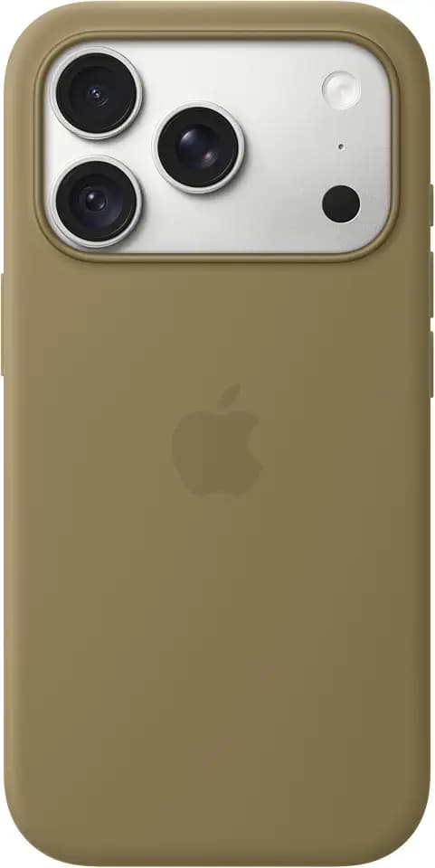 Apple iPhone 18 Pro Silikon Case mit MagSafe - Olive ​​​​​​​