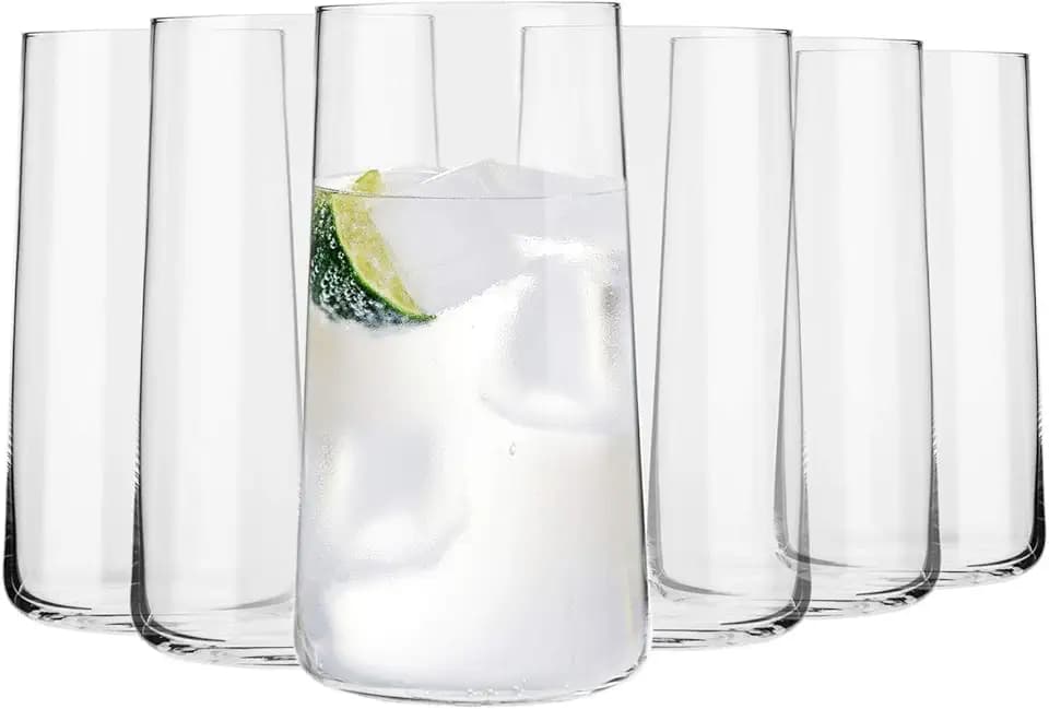 Krosno Longdrinkgläser 6er Set, 550 ml, Avant-Garde Kollektion