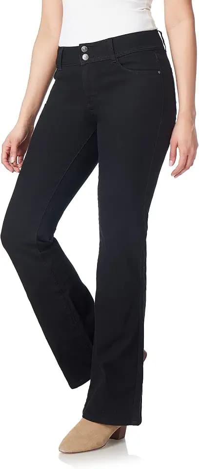 WallFlower Women's Luscious Curvy Flirty Flare Jeans, Sizes 0-17