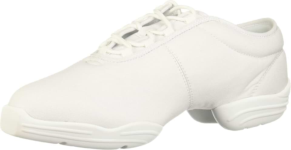 Capezio Canvas Dance Sneaker, Weiss/opulenter Garten, 39 EU