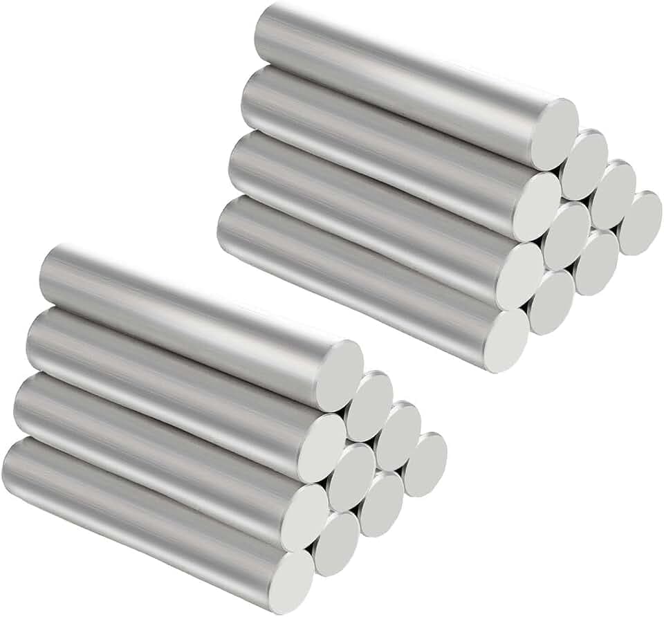 20 Pack Magnesium Rods, 99% Pure, 3.5 x 0.63 Inch
