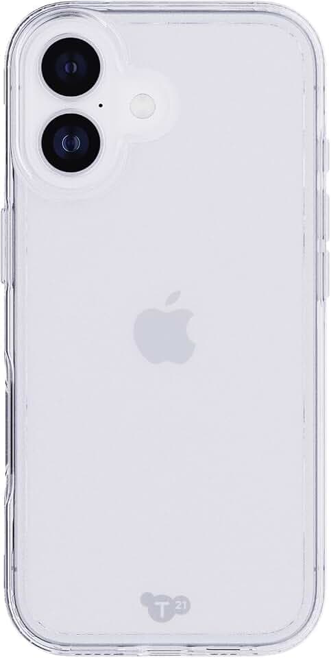 Tech21 EvoClear Case for iPhone 17 – Clear | Slim Protective Case | Impact Protection | Wireless Charging Compatible