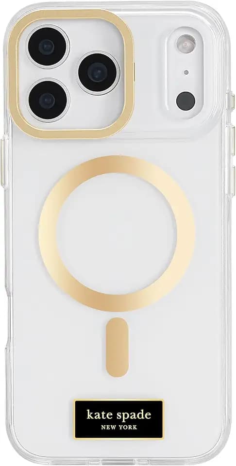 kate spade new york iPhone 17 Pro Max Case with Camera Stand - Icon Clear