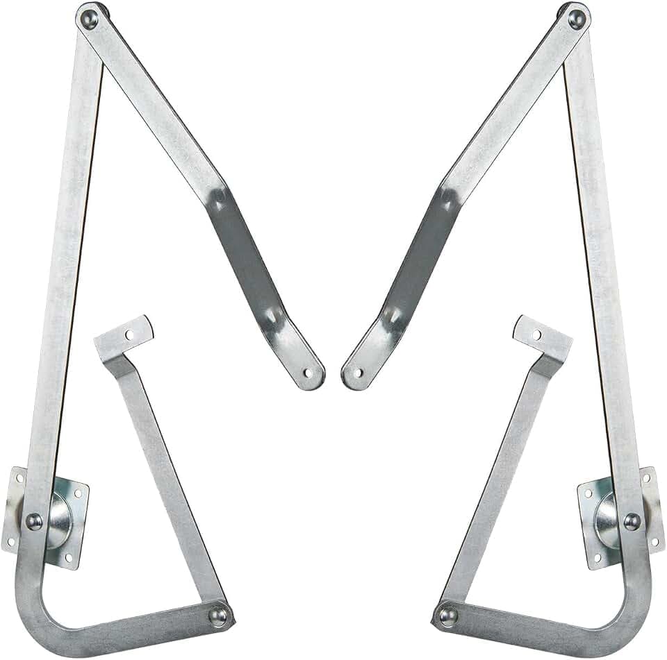 55-2 Attic Ladder Hinge Arms Kit Compatible with Werner Attic Ladder Parts