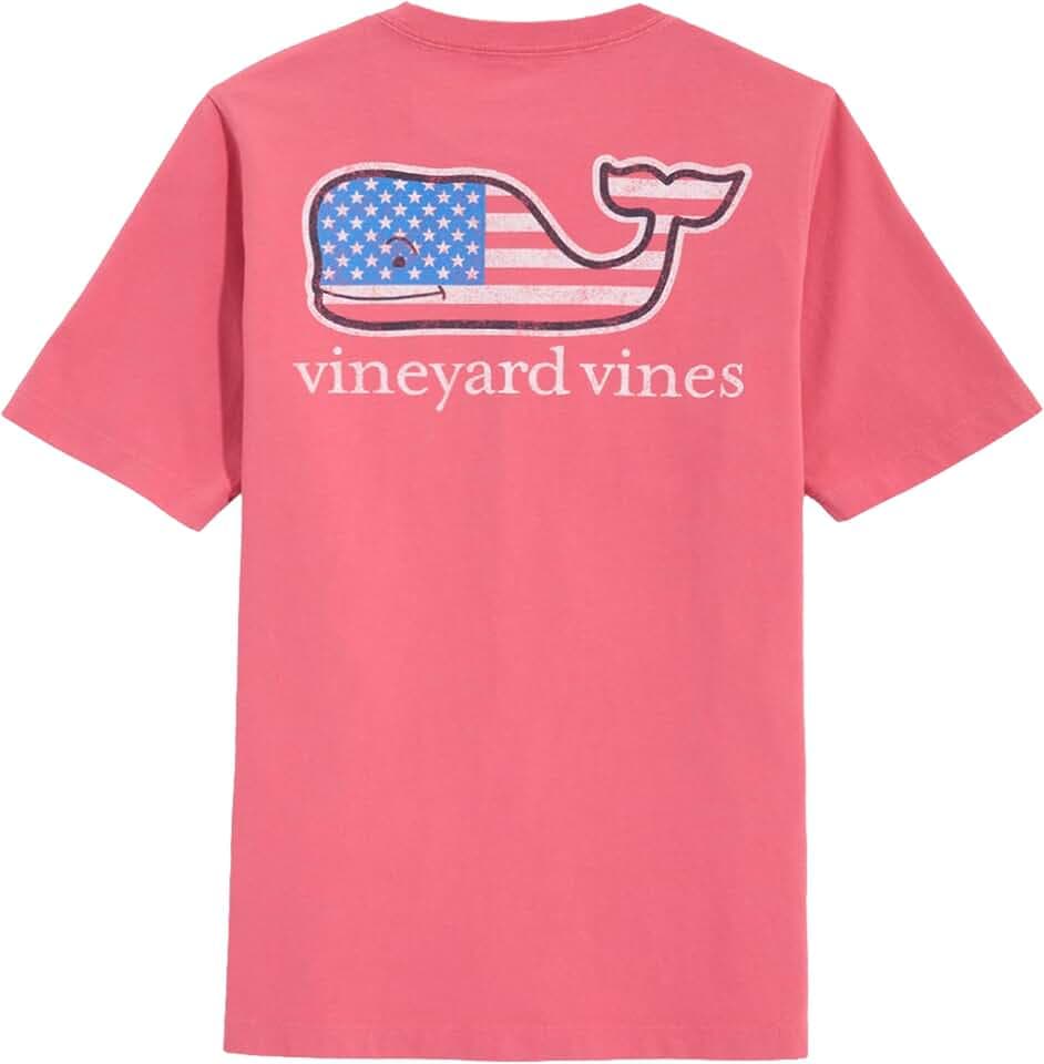 Vineyard Vines Kids Flag Whale Short Sleeve Tee (Toddler/Little Kids/Big Kids)