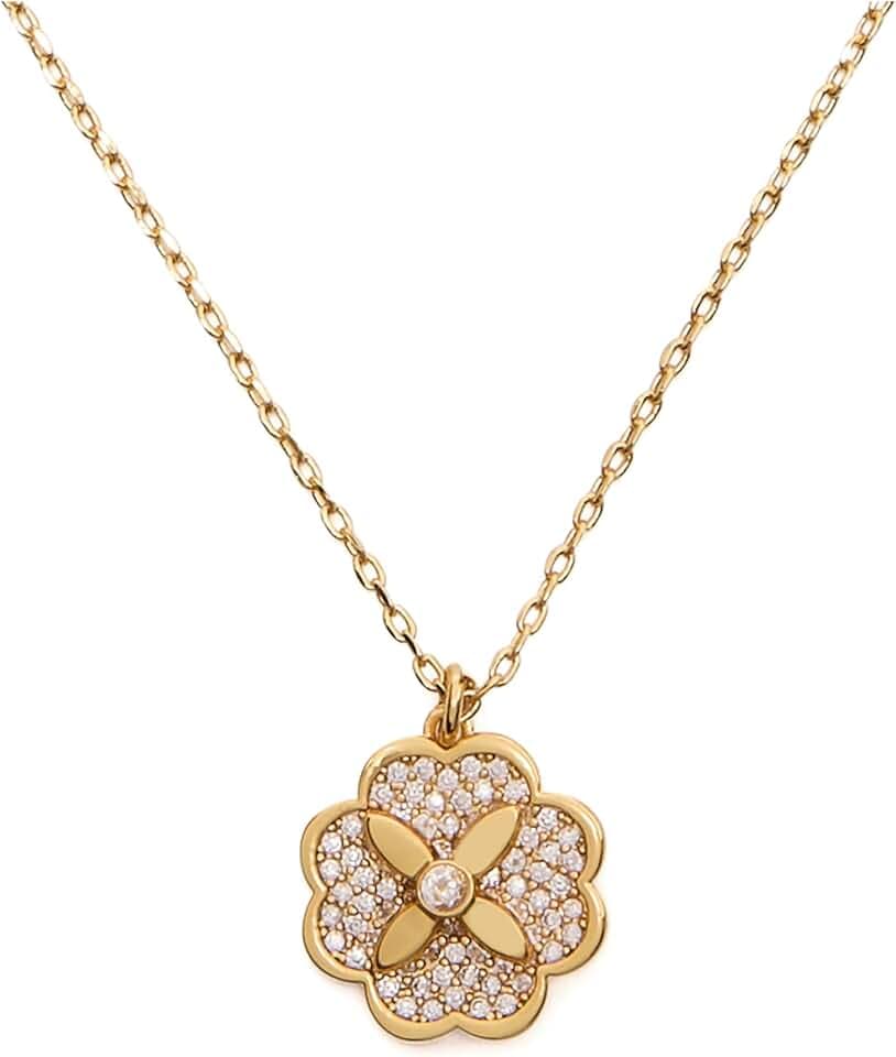 Kate Spade New York Heritage Bloom Mini Anhänger, klar/Silber