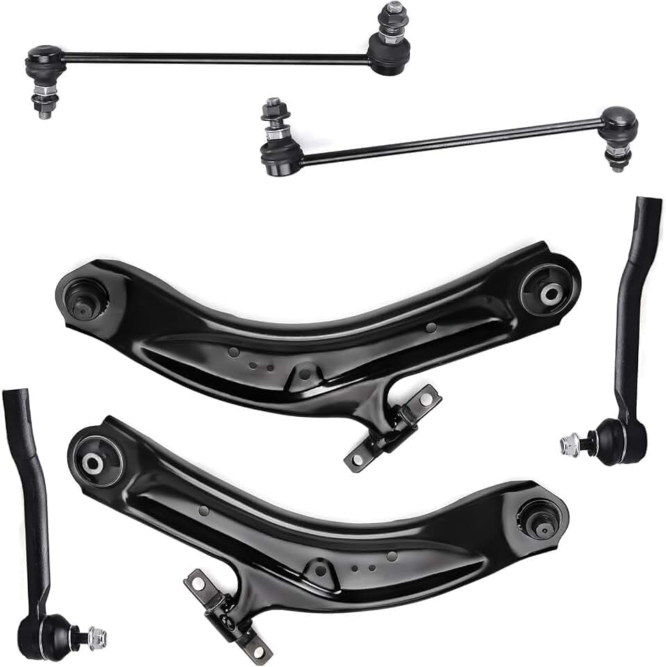 6PC Front Lower Control Arm Kits for Ni-ssan Rogue 2014-19/ Qashqai 2017-19