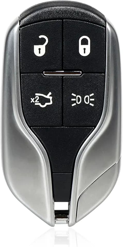 Key Fob Replacement for 2014-2020 Maserati Ghibli Quattroporte Levante M3N-7393490 433MHz 4 Buttons