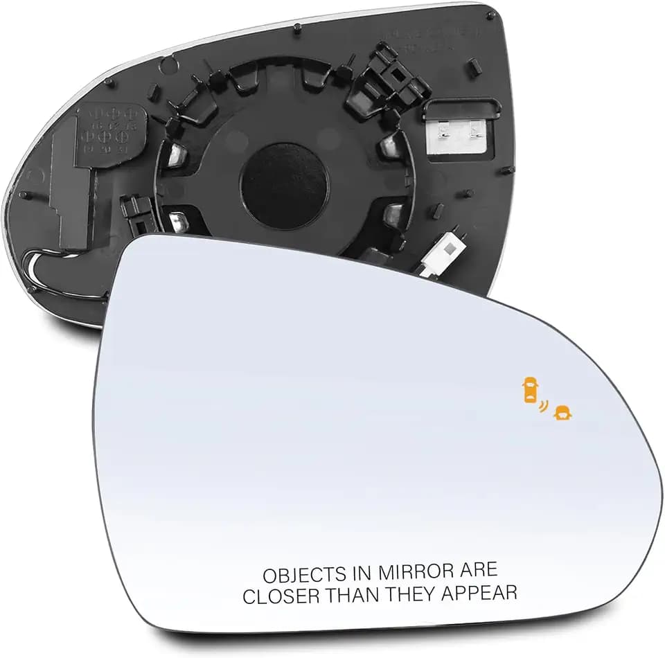 Passenger Right Side Mirror Glass, Fit for Hyundai 17-22 Ioniq