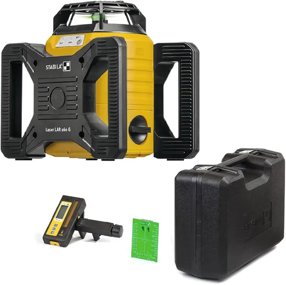 STABILA LAR 160 G Rotary Laser Set, No Tripod, Cat. No. 04510