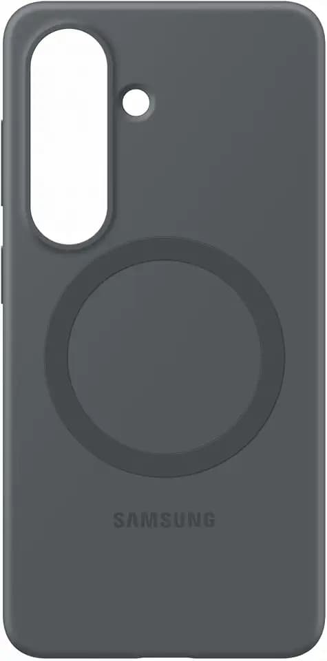 Samsung Galaxy S26 Silicone Magnet Phone Case, Soft-Touch, Durable Grip, Great Feel, Black